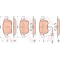 TRW COTEC Bremsbelagsatz, Scheibenbremse GDB1814