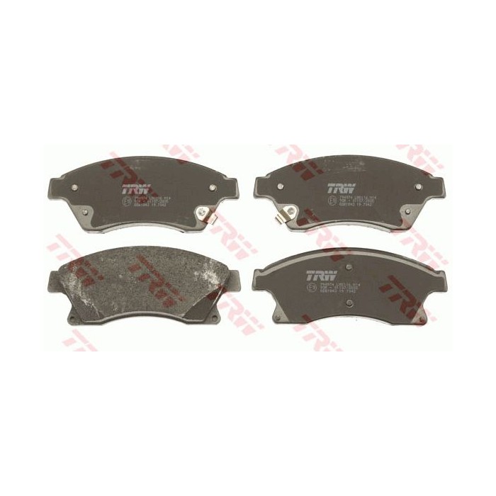 TRW COTEC Bremsbelagsatz, Scheibenbremse GDB1843