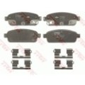 TRW COTEC Bremsbelagsatz, Scheibenbremse GDB1844