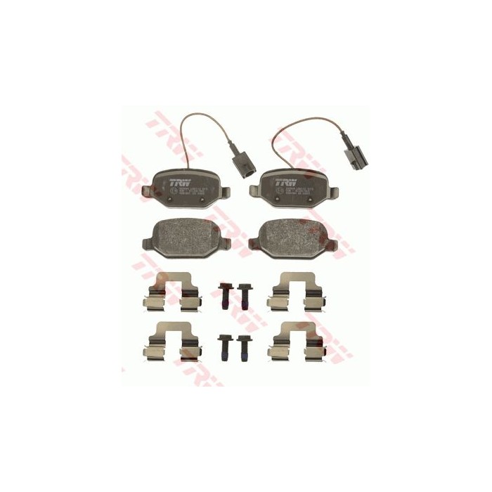 TRW COTEC Bremsbelagsatz, Scheibenbremse GDB1881