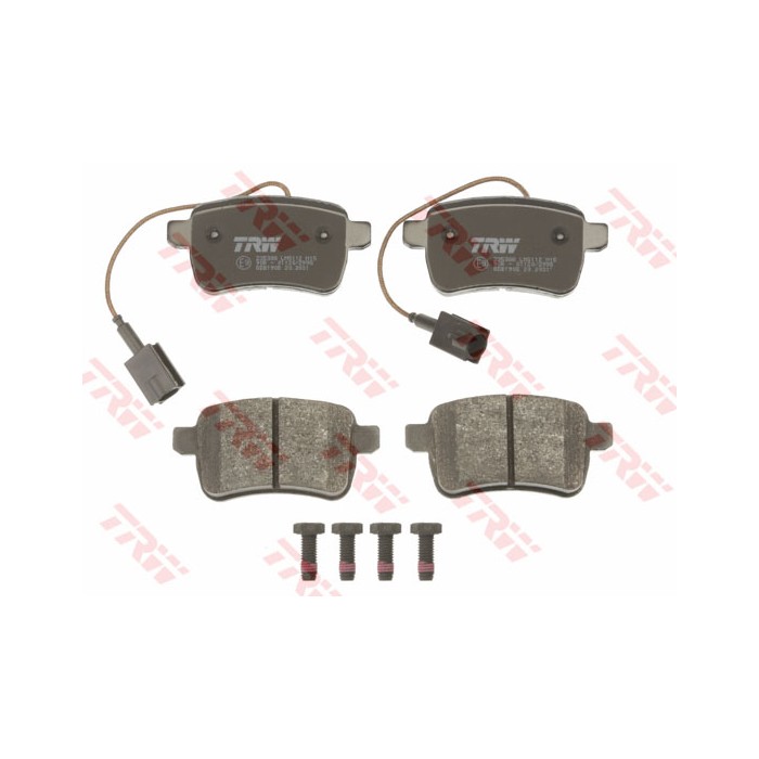 TRW COTEC Bremsbelagsatz, Scheibenbremse GDB1905