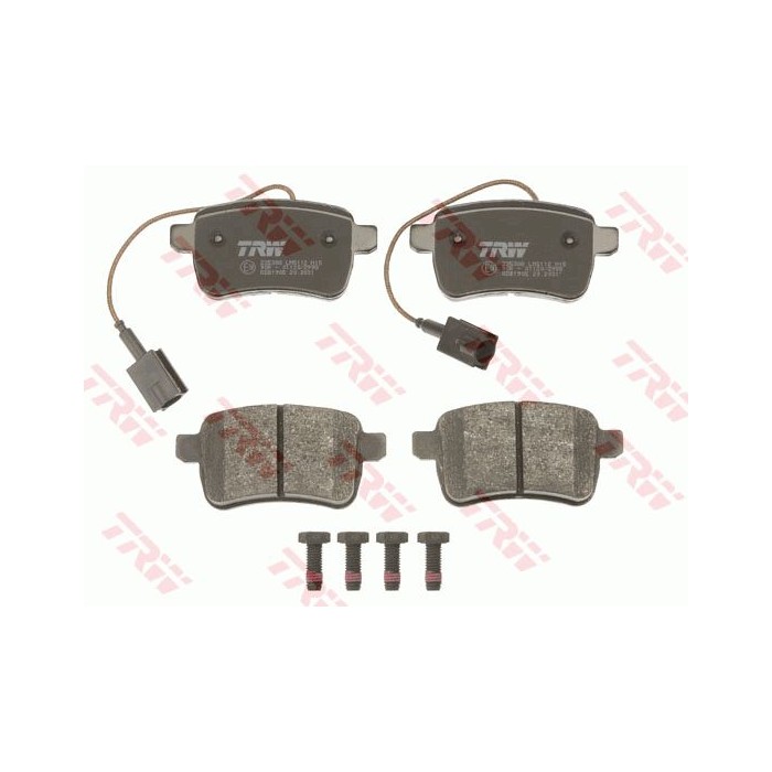 TRW COTEC Bremsbelagsatz, Scheibenbremse GDB1905