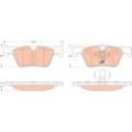 TRW COTEC Bremsbelagsatz, Scheibenbremse GDB1919