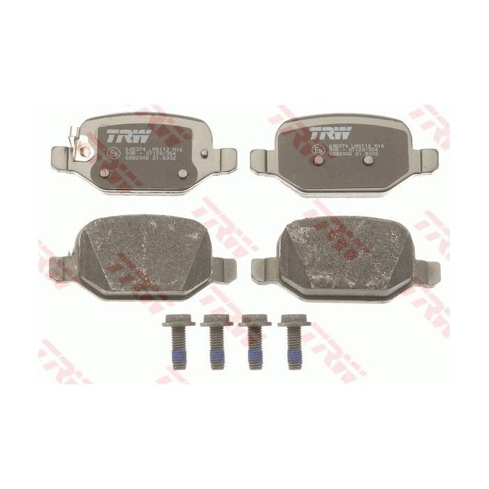 TRW COTEC Bremsbelagsatz, Scheibenbremse GDB2002
