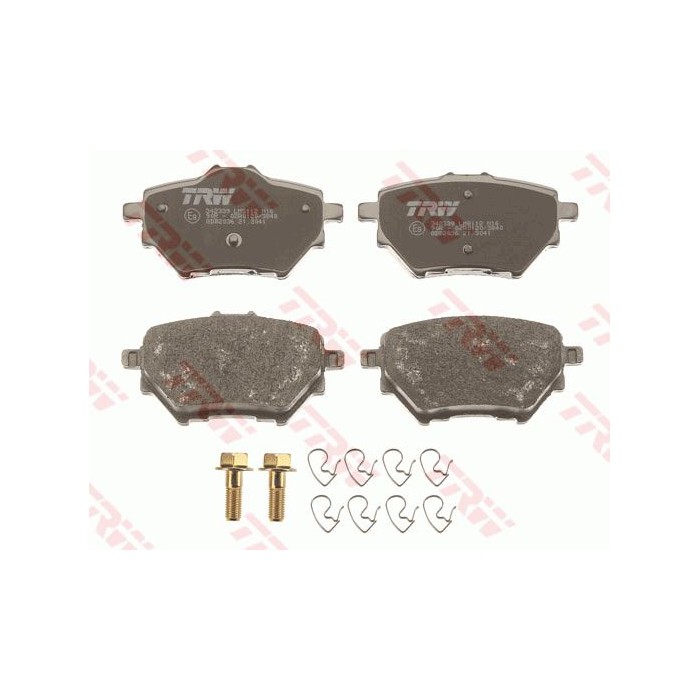 TRW COTEC Bremsbelagsatz, Scheibenbremse GDB2036