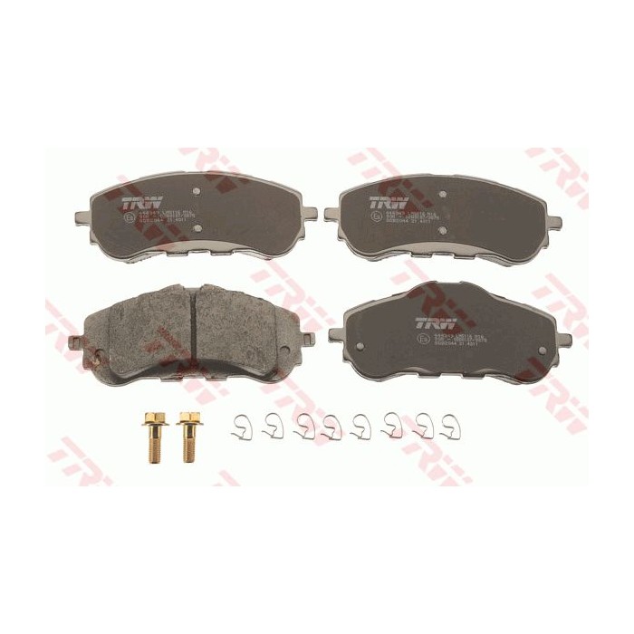 TRW COTEC Bremsbelagsatz, Scheibenbremse GDB2044