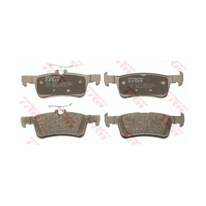 TRW COTEC Bremsbelagsatz, Scheibenbremse GDB2055