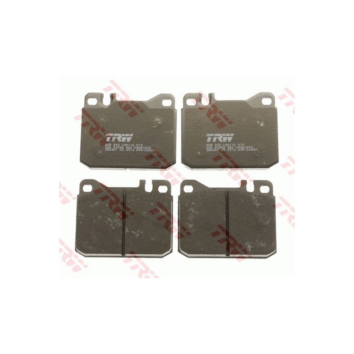TRW COTEC Bremsbelagsatz, Scheibenbremse GDB242