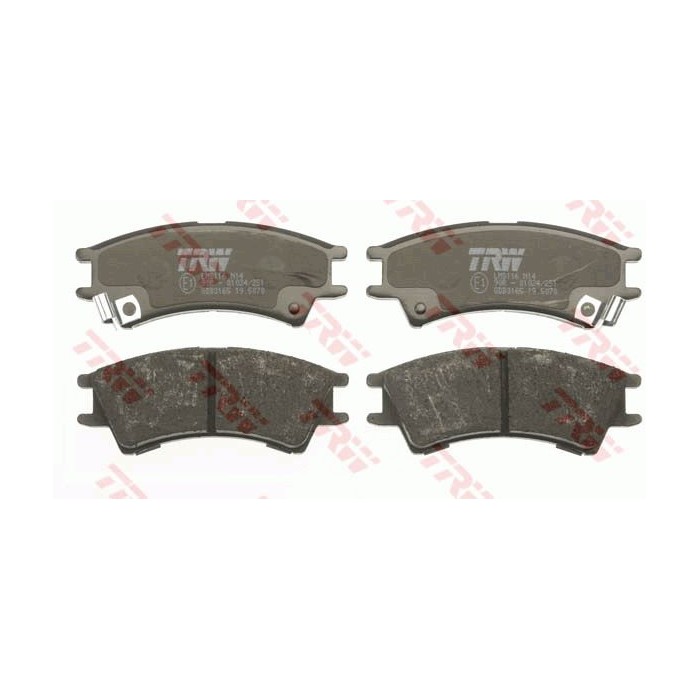 TRW COTEC Bremsbelagsatz, Scheibenbremse GDB3165