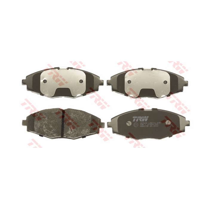 TRW COTEC Bremsbelagsatz, Scheibenbremse GDB3195