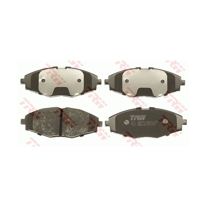 TRW COTEC Bremsbelagsatz, Scheibenbremse GDB3195