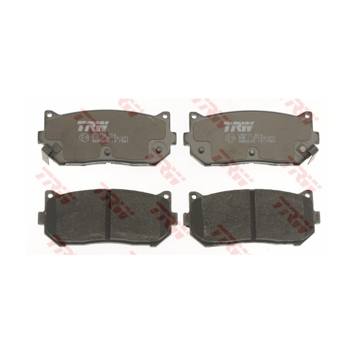 TRW COTEC Bremsbelagsatz, Scheibenbremse GDB3203