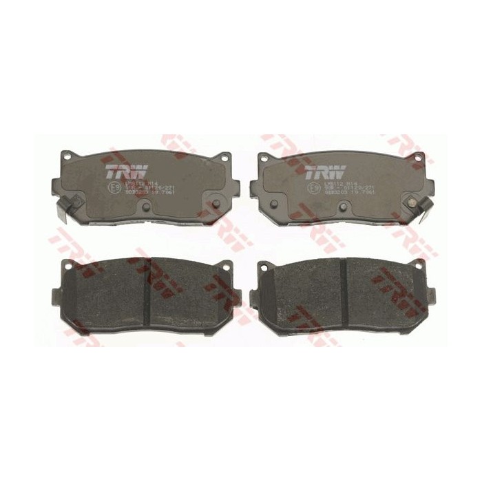 TRW COTEC Bremsbelagsatz, Scheibenbremse GDB3203