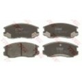 TRW COTEC Bremsbelagsatz, Scheibenbremse GDB3214