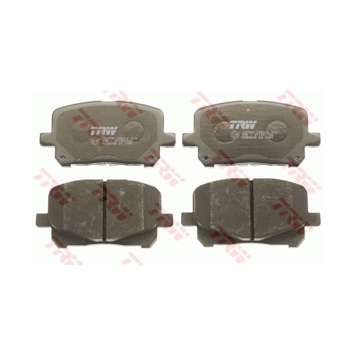 TRW COTEC Bremsbelagsatz, Scheibenbremse GDB3248