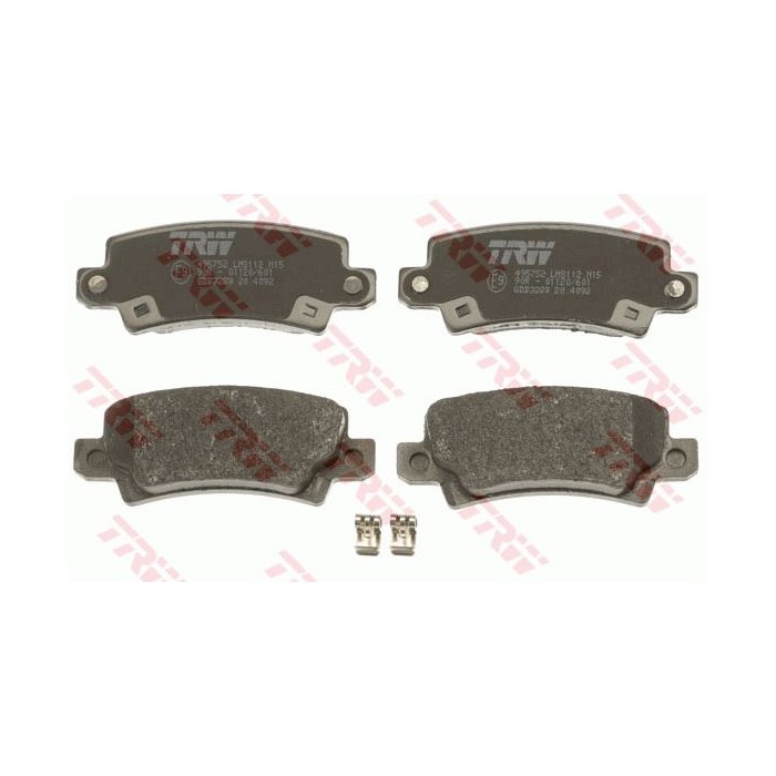 TRW COTEC Bremsbelagsatz, Scheibenbremse GDB3289