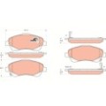 TRW COTEC Bremsbelagsatz, Scheibenbremse GDB3336