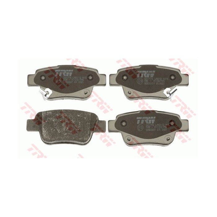 TRW COTEC Bremsbelagsatz, Scheibenbremse GDB3337