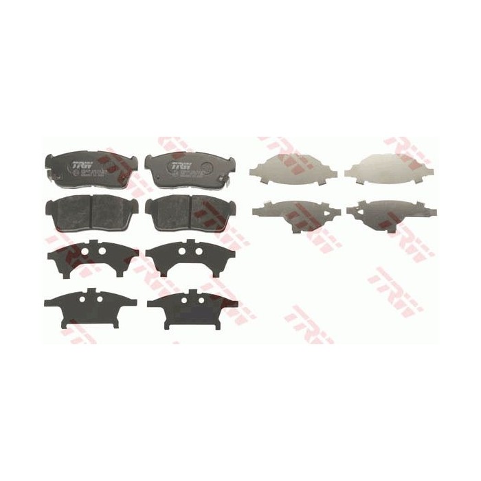 TRW COTEC Bremsbelagsatz, Scheibenbremse GDB3359