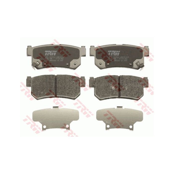 TRW COTEC Bremsbelagsatz, Scheibenbremse GDB3366