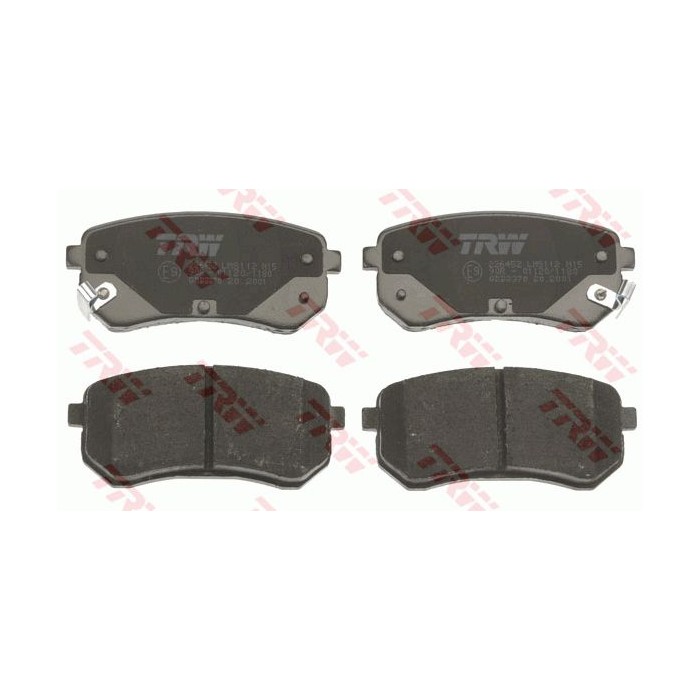 TRW COTEC Bremsbelagsatz, Scheibenbremse GDB3370