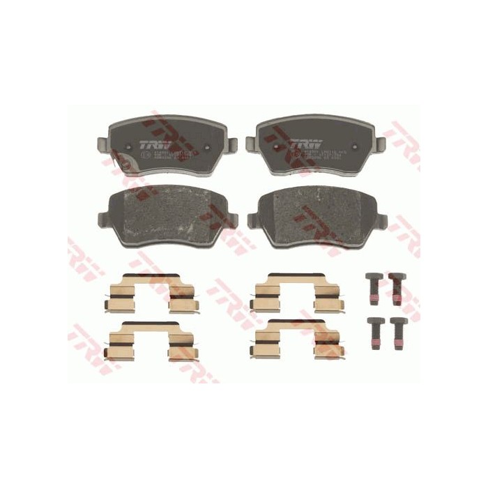 TRW COTEC Bremsbelagsatz, Scheibenbremse GDB3396