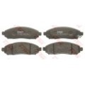 TRW COTEC Bremsbelagsatz, Scheibenbremse GDB3404