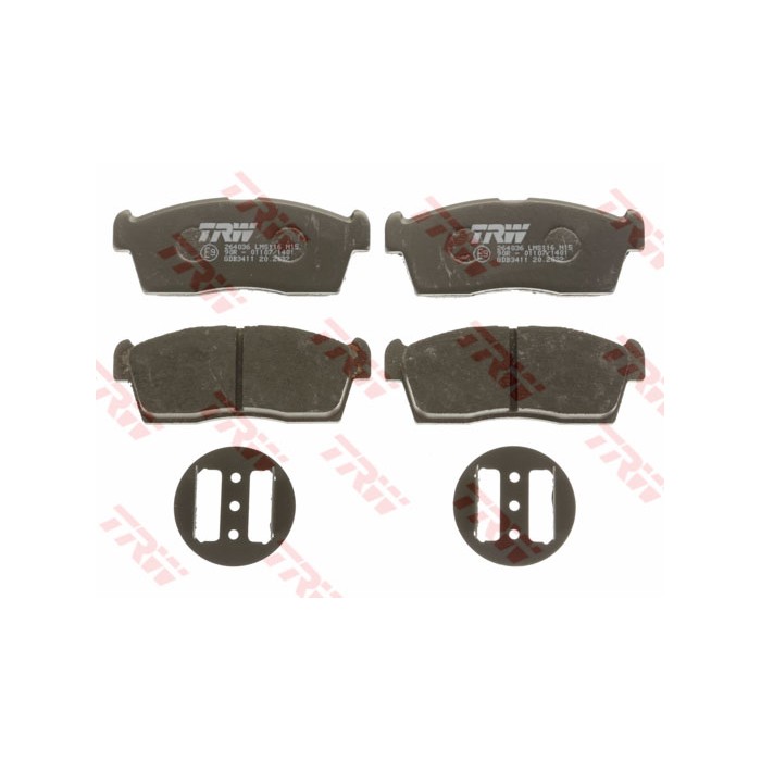 TRW COTEC Bremsbelagsatz, Scheibenbremse GDB3411