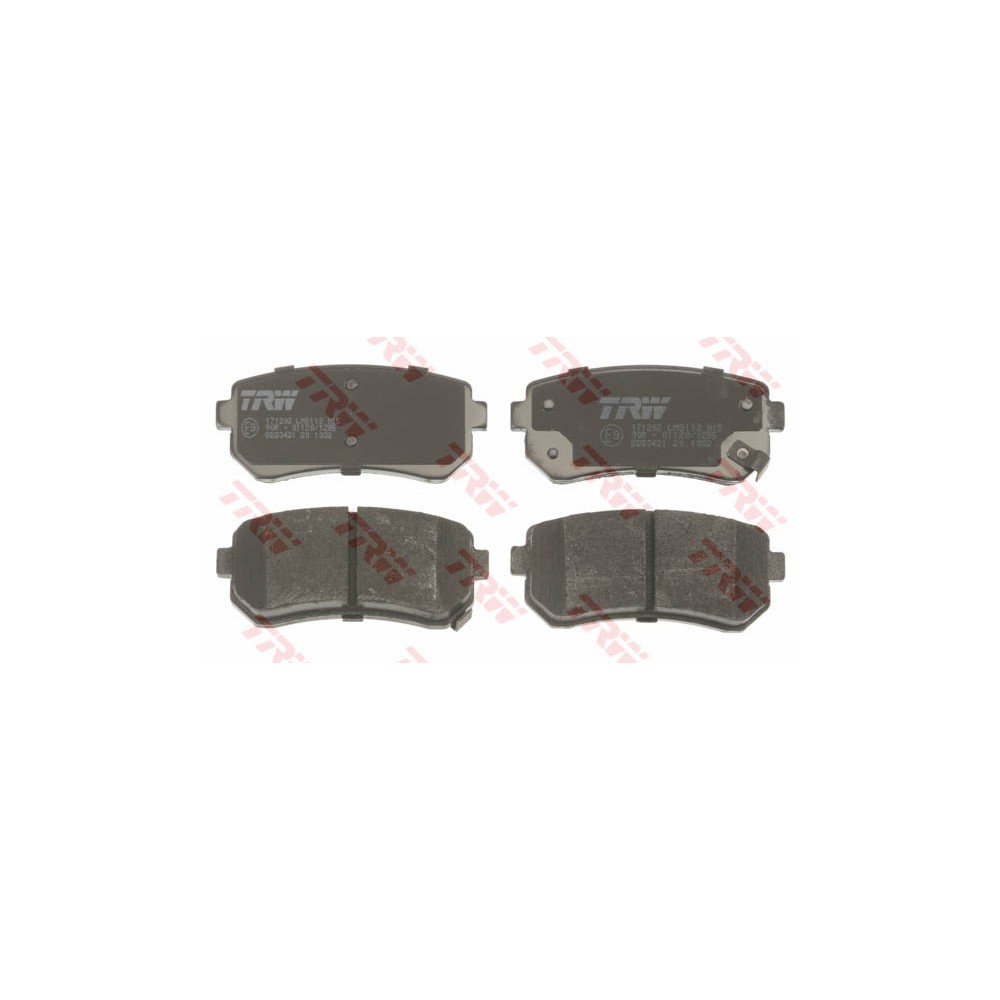 TRW COTEC Bremsbelagsatz, Scheibenbremse GDB3421