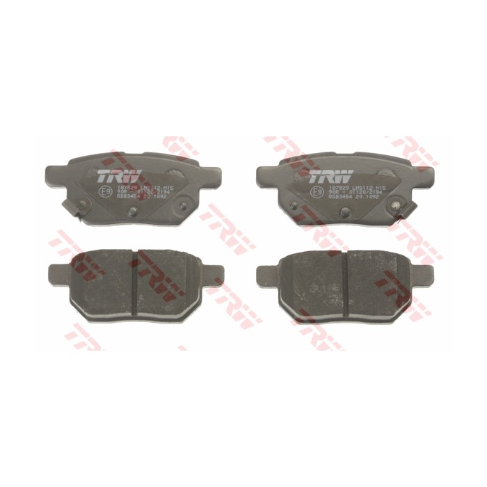 TRW COTEC Bremsbelagsatz, Scheibenbremse GDB3454