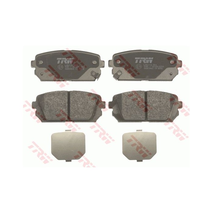 TRW COTEC Bremsbelagsatz, Scheibenbremse GDB3462
