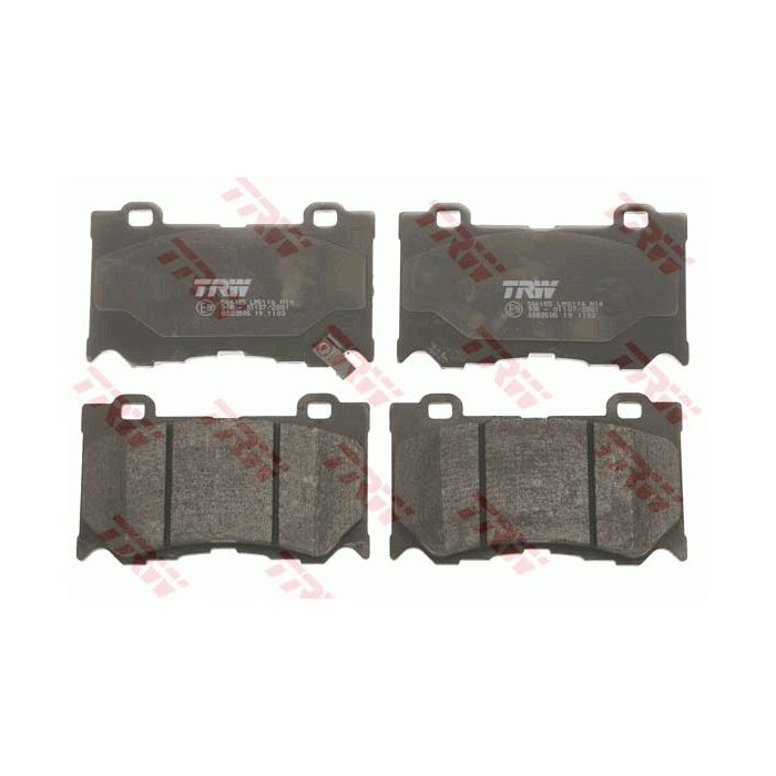 TRW COTEC Bremsbelagsatz, Scheibenbremse GDB3505