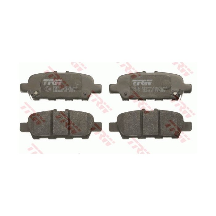 TRW COTEC Bremsbelagsatz, Scheibenbremse GDB3508