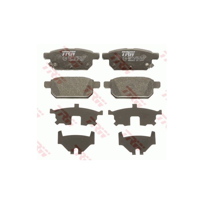 TRW COTEC Bremsbelagsatz, Scheibenbremse GDB3529