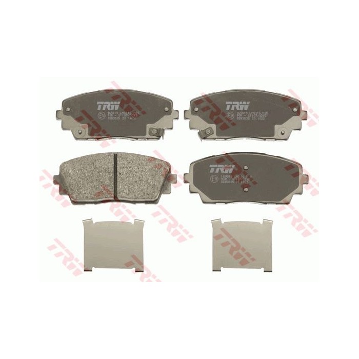 TRW COTEC Bremsbelagsatz, Scheibenbremse GDB3535