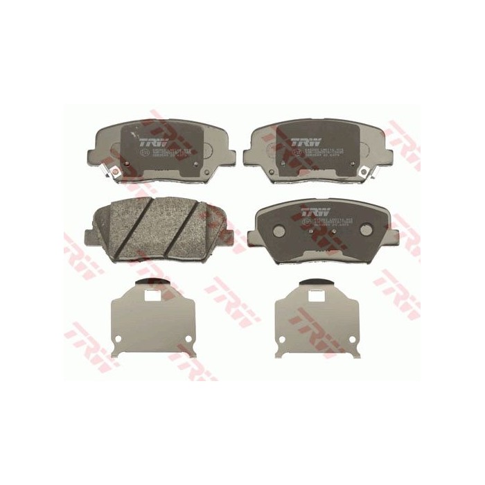 TRW COTEC Bremsbelagsatz, Scheibenbremse GDB3549