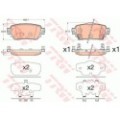 TRW Bremsbelagsatz, Scheibenbremse GDB3617
