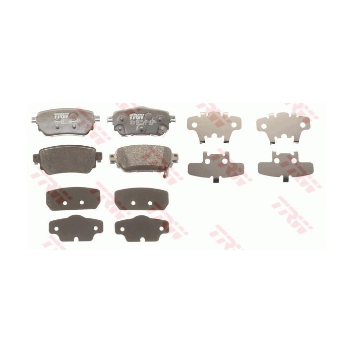 TRW Bremsbelagsatz, Scheibenbremse GDB3617
