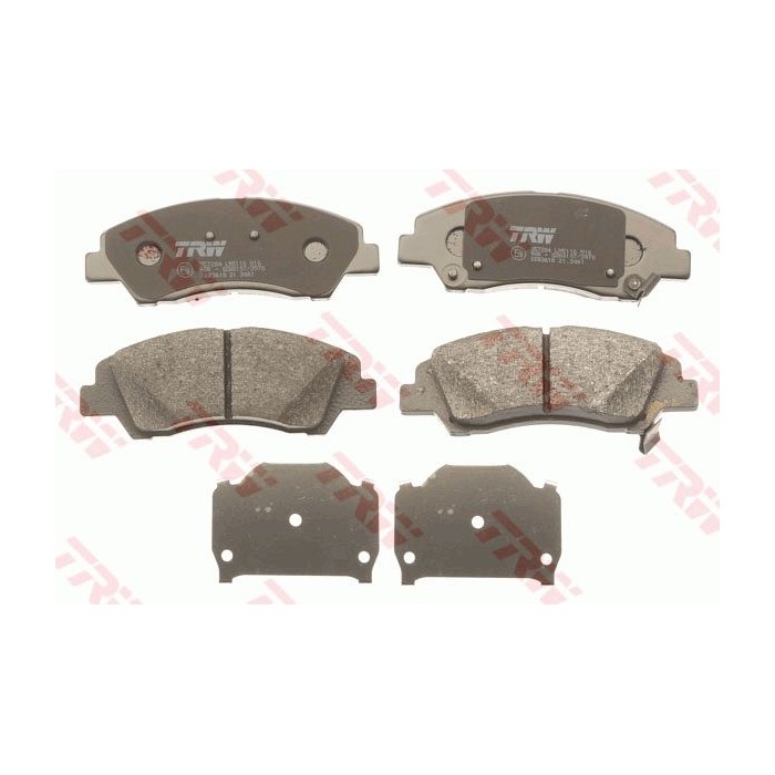 TRW Bremsbelagsatz, Scheibenbremse GDB3618