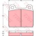 TRW Bremsbelagsatz, Scheibenbremse GDB407