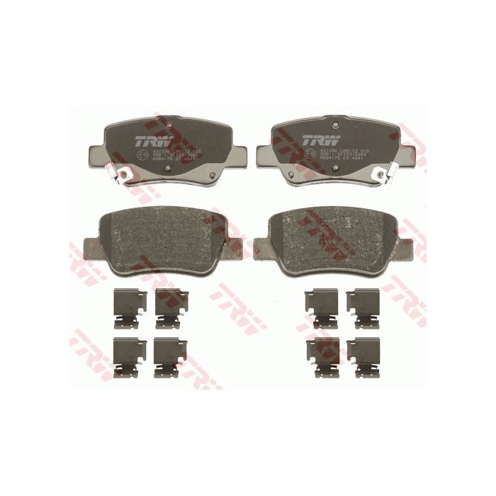 TRW COTEC Bremsbelagsatz, Scheibenbremse GDB4175