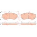 TRW COTEC Bremsbelagsatz, Scheibenbremse GDB4605