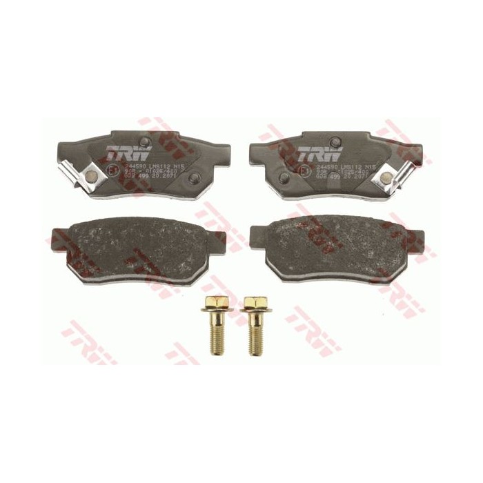 TRW COTEC Bremsbelagsatz, Scheibenbremse GDB499