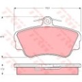 TRW Bremsbelagsatz, Scheibenbremse GDB812