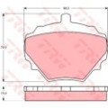 TRW Bremsbelagsatz, Scheibenbremse GDB974