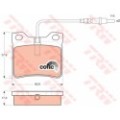 TRW COTEC Bremsbelagsatz, Scheibenbremse GDB985