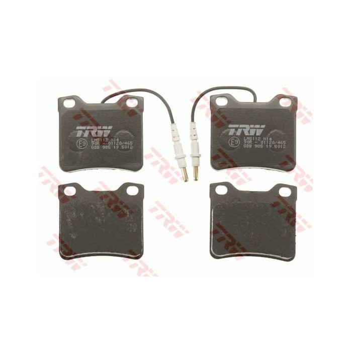 TRW COTEC Bremsbelagsatz, Scheibenbremse GDB985