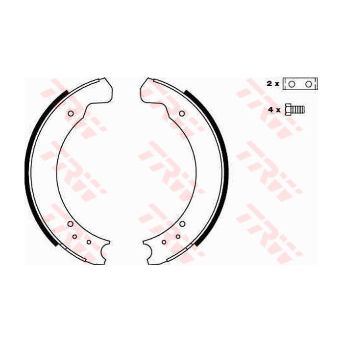 TRW Bremsbackensatz GS6075