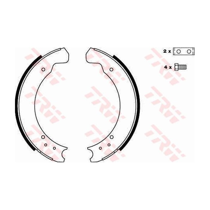 TRW Bremsbackensatz GS6075