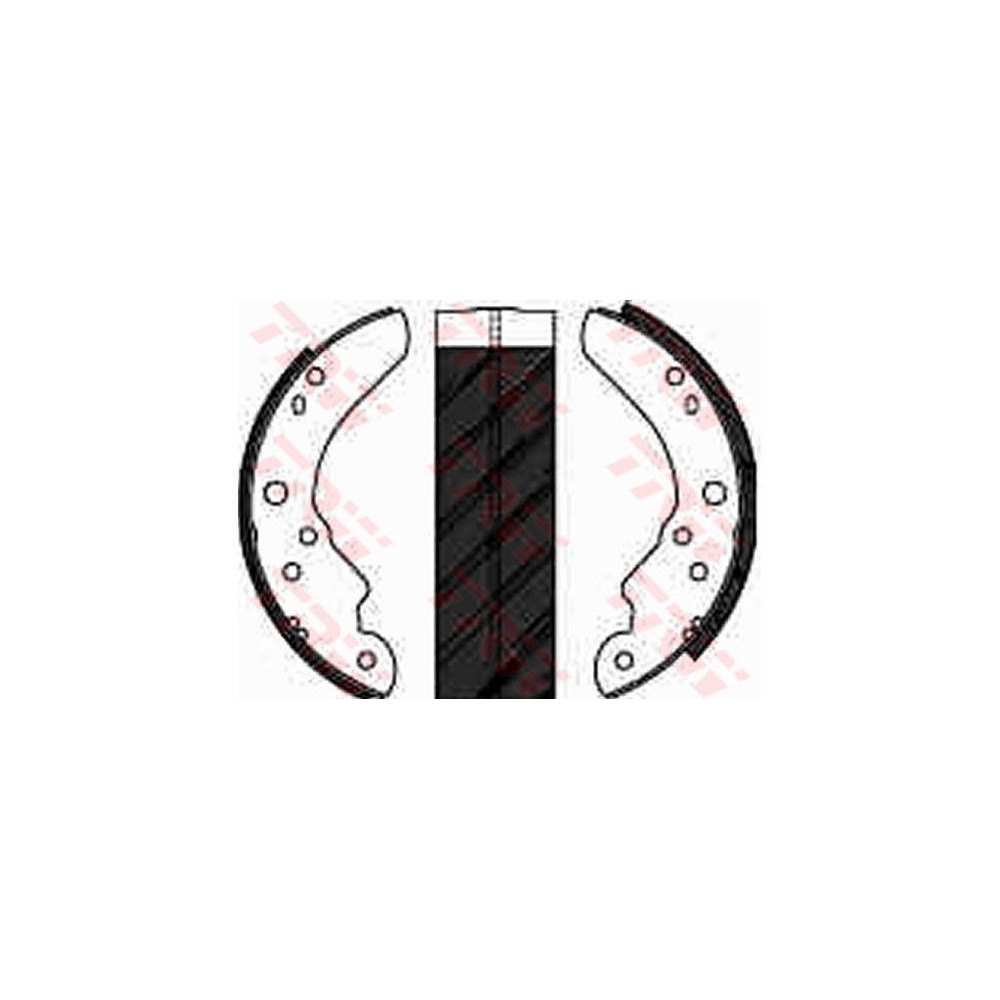 TRW Bremsbackensatz GS6142